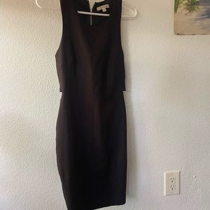 Little Black Dress with Side Cutouts
